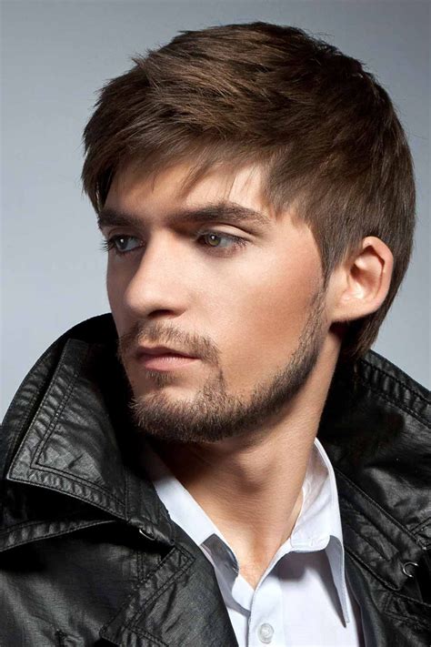 bangs for guys|men's short haircuts with bangs.